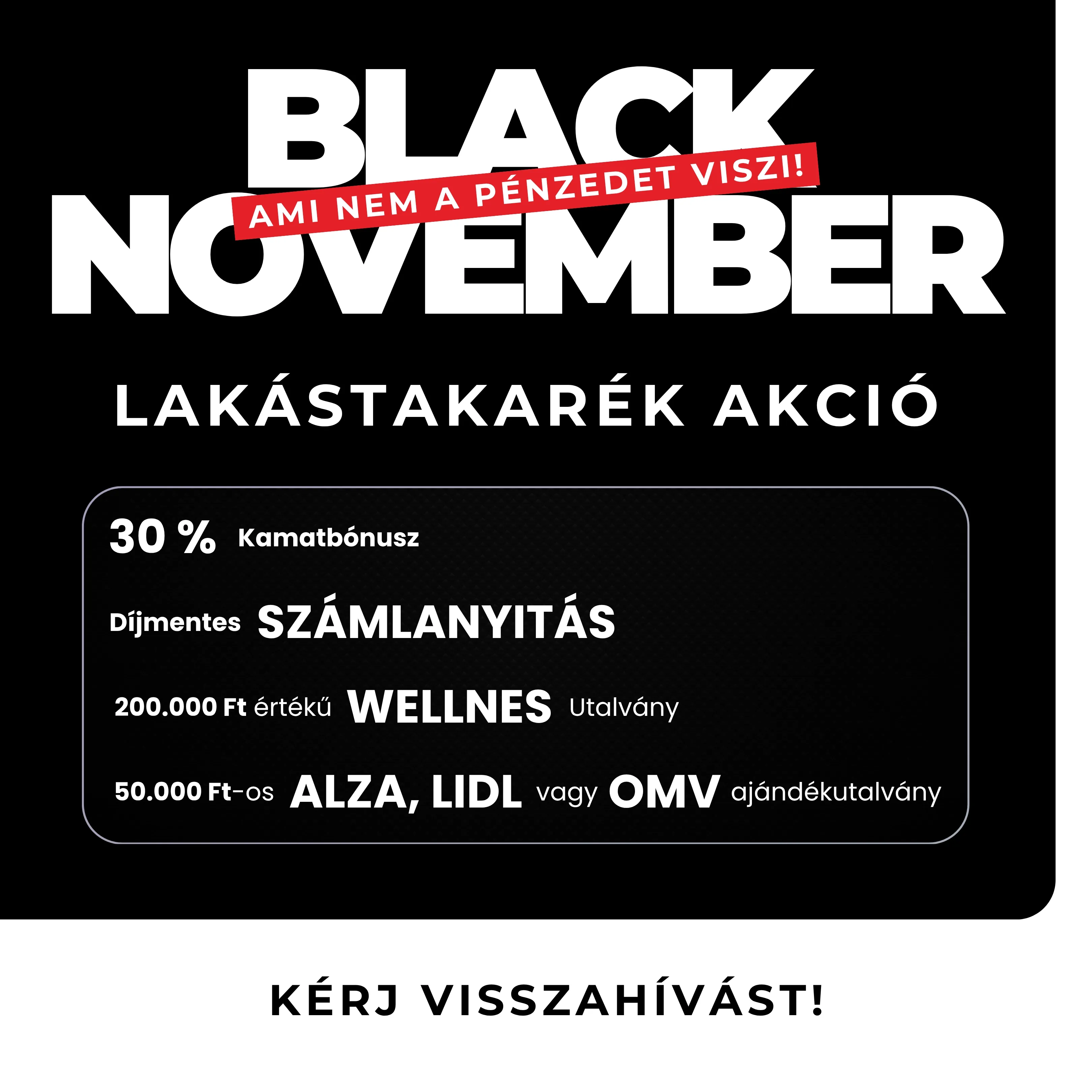BLACK NOVEMBER AKCIÓ