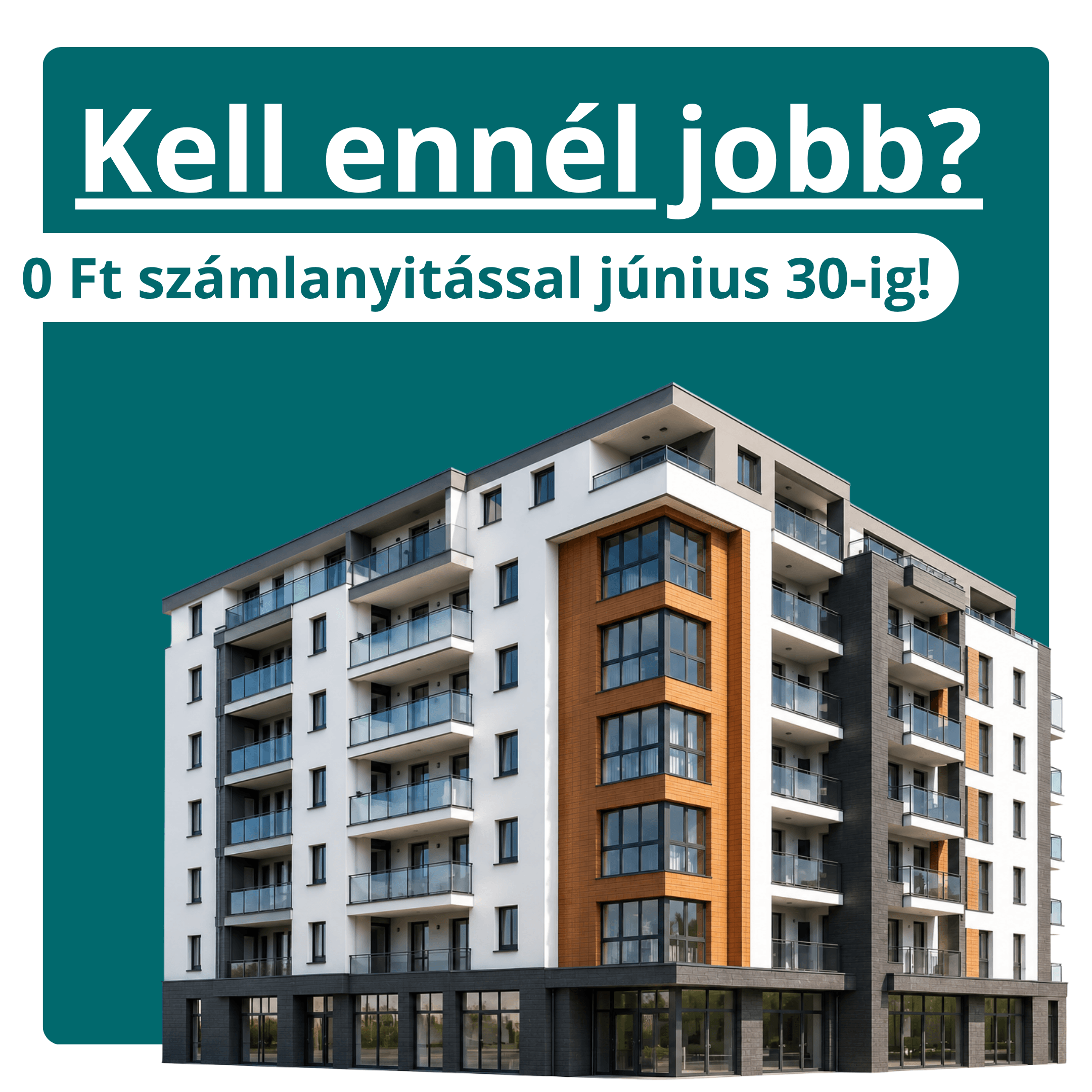 Társasházi számlanyitás esetén elérhető kedvezmények